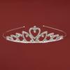 Bridal jewelry children's hairband headband alloy birthday party crown flowers dress up hair accessories princess crown