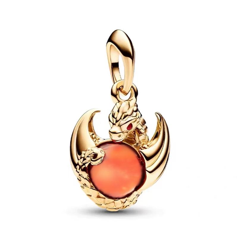 Neuer Disney Funkelnder Fremder Demodog Demogorgon Hänge Stitch Charm Perle Monster Passend für Original Armbänder DIY Schmuck Geschenke