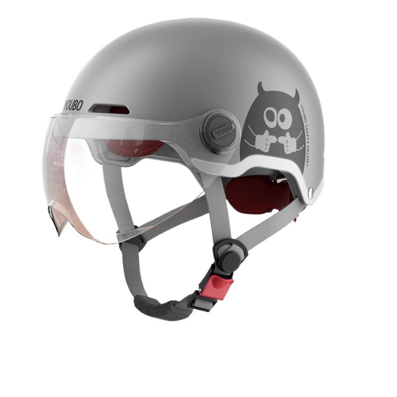 Electric Car Helmet Couple Four Seasons Universal Battery Motorcycle Men's Half Helmet Helmet
