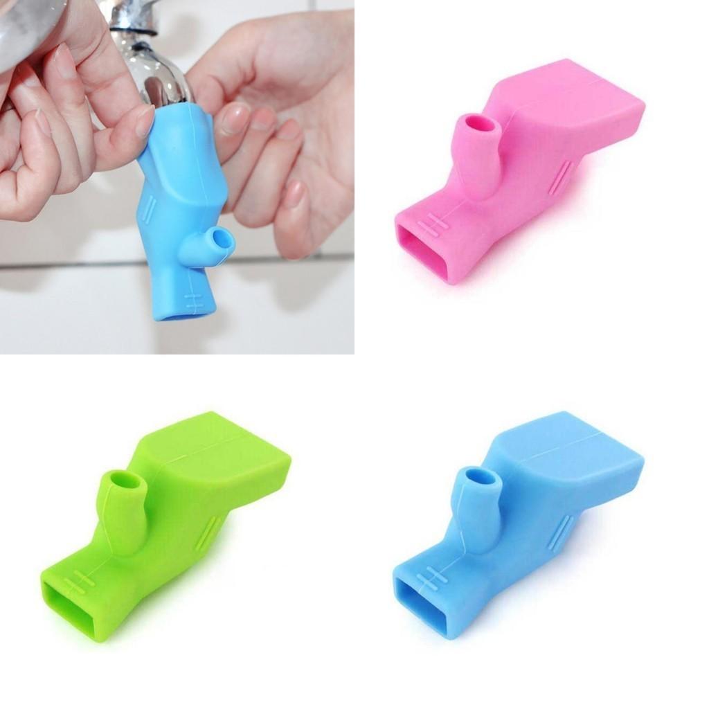 Silicone Water Tap Extender For Children With Splash-proof Features And Soft Grip