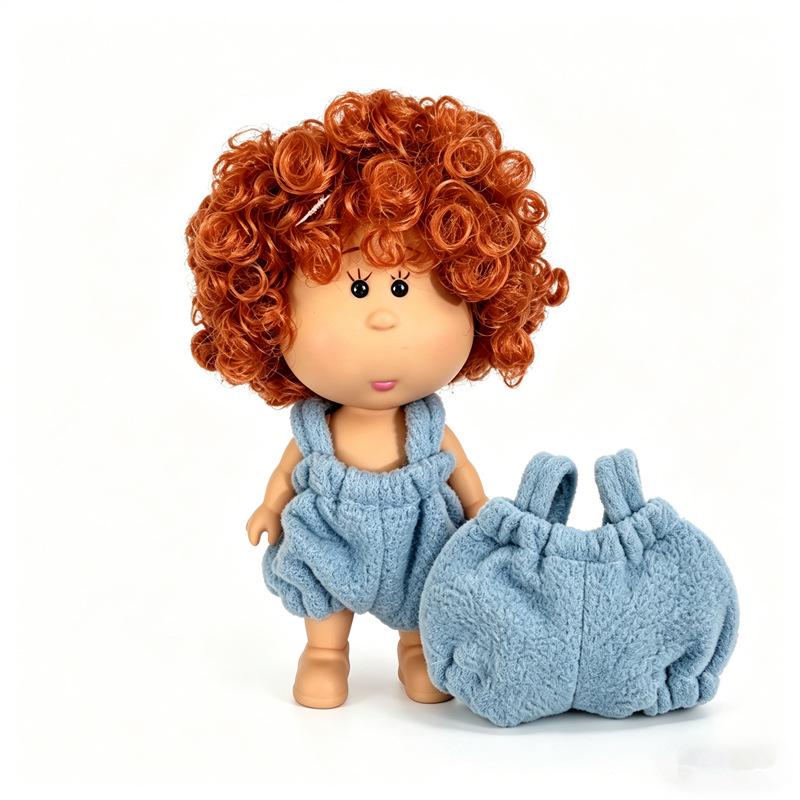 Children's Princess Doll Suspender Dress - Plush Baby Toy Outfit