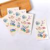 5Pcs Football Temporary Tattoos Men Women Soccer Ball Themed Fake Tattoos Face Sticker Game