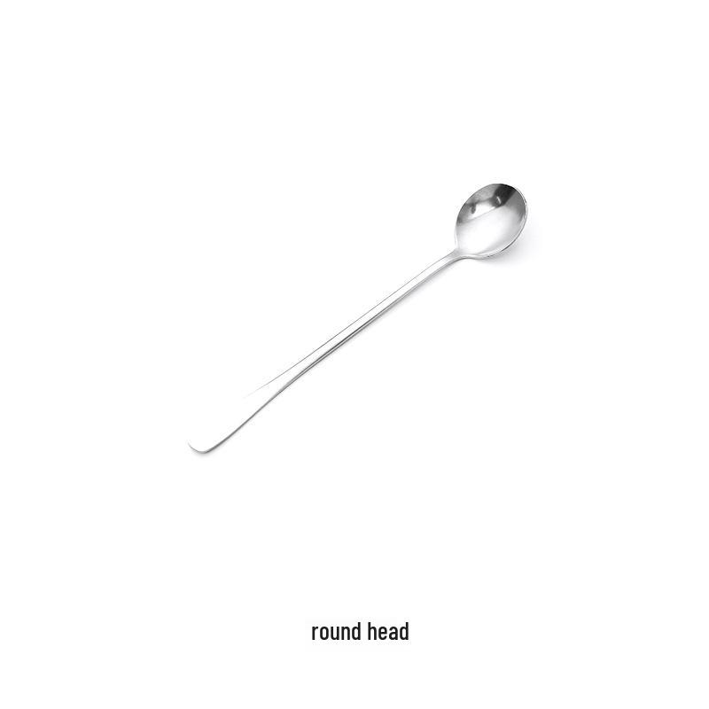 

Korean Style Stainless Steel Eco-friendly Long Handle Rice & Coffee Spoon Stirrer