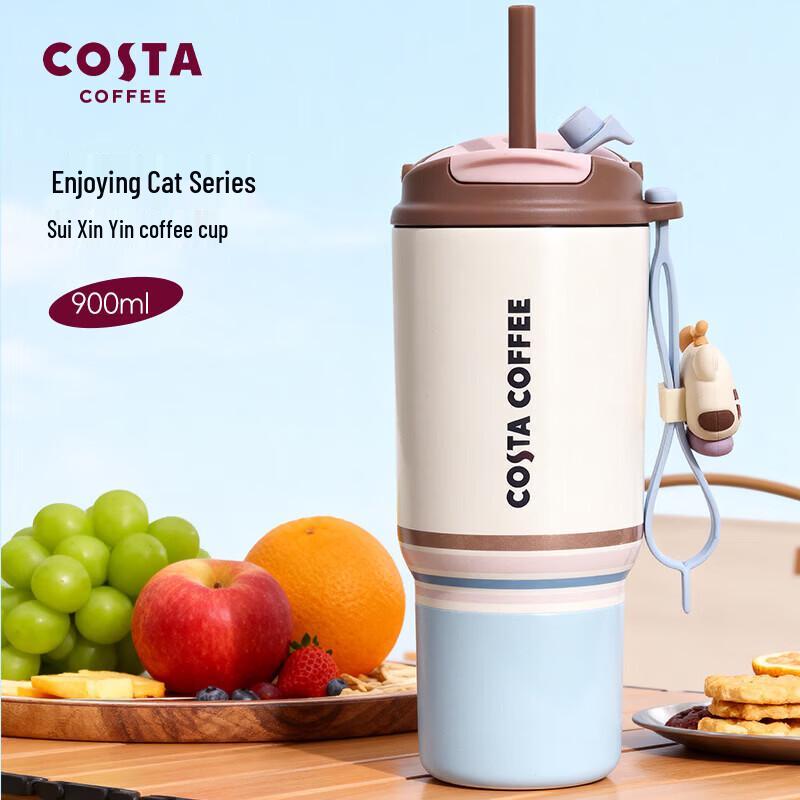 

COSTA Large Capacity Stainless Steel Insulated Travel Mug