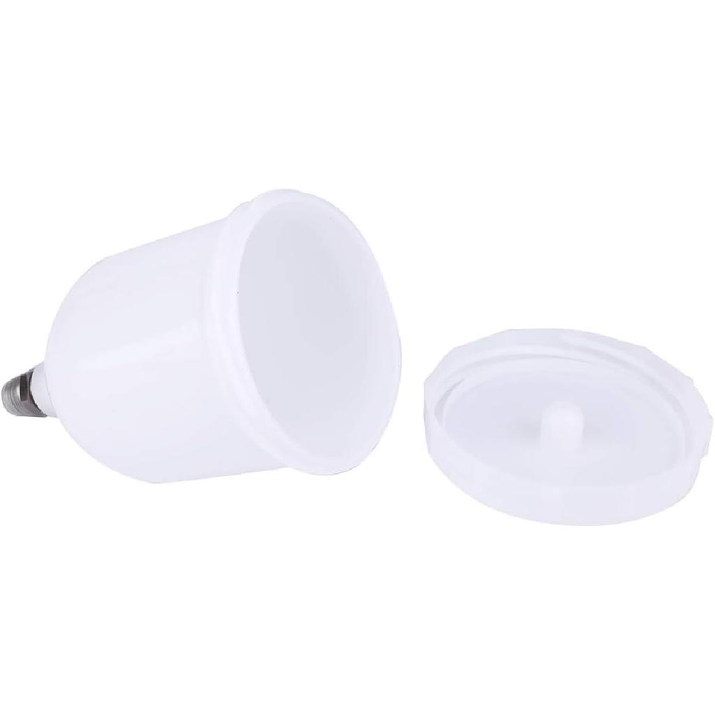 600ml Spray Gun Pot Feed Plastic Paint Cup for D-evilbiss G TI/T-EKNA Pro FLG
