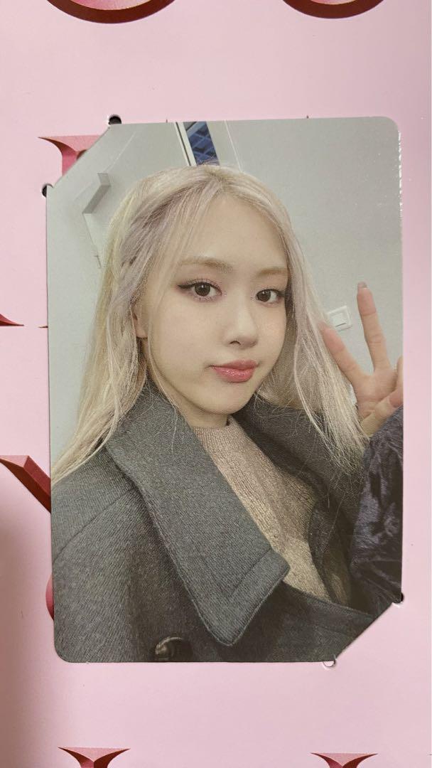 [Б/У] Торговая карточка Blackpink Rosé, виниловая пластинка