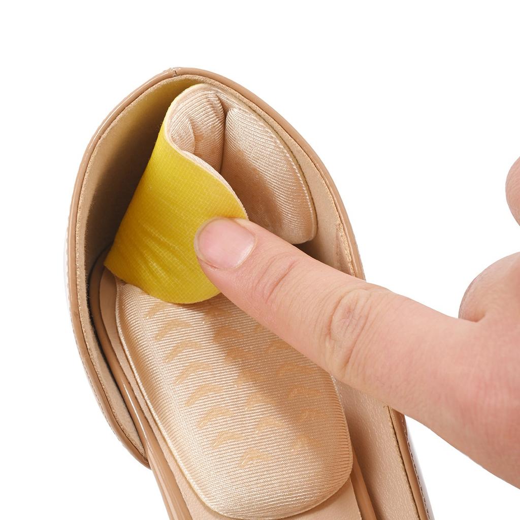 Protection Feet Pads Pain Relief Gel Heel Stickers High Heels Size Reducer Non-slip Shoes Insoles T-Shaped Foot Care Pad 1Pair