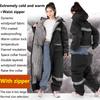 Waterproof Windproof Riding Cold-proof Clothes Winter Motorcycle Warm Thicken Plush All-in-One Clothing Snowmobile Suits