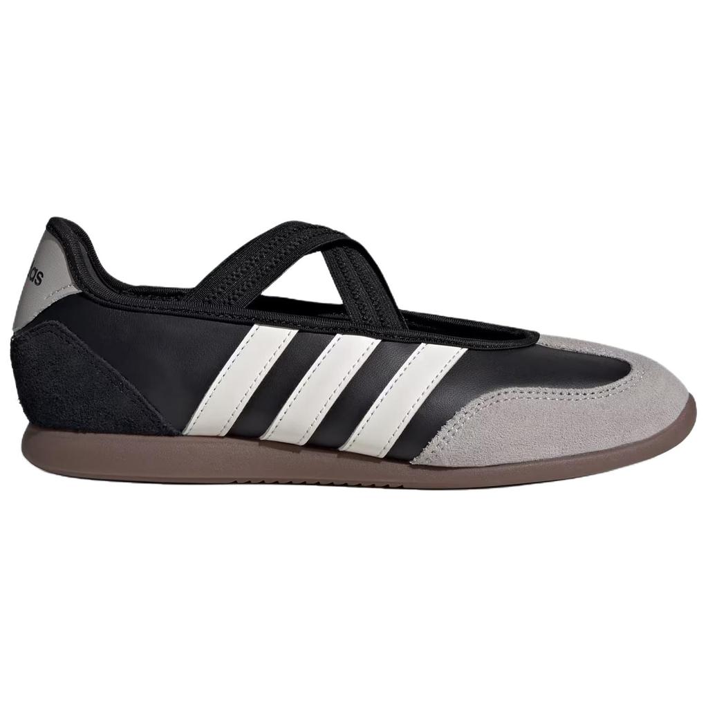 Adidas Barreda Classic Comfortable Mary Jane Shoes Women Shoes Black White HQ7401
