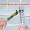 Reinigungsbürste für Kühlschrank-Abflusslöcher – praktisches Werkzeug zum Beseitigen von Verstopfungen in Haushaltswasserleitungen