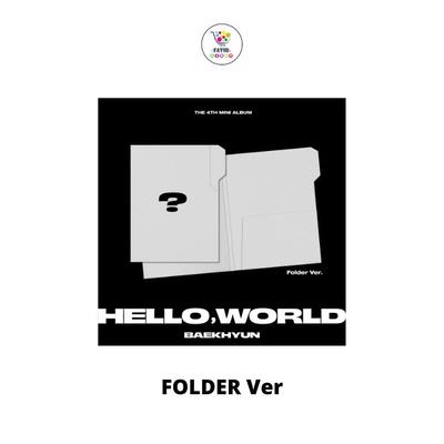 Aplankas Ver EXO BAEKHYUN 4-asis mini albumas HELLO WORLD