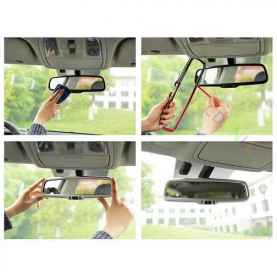 ABS Chrome Rearview Mirror Frame Cover Trim Fit For Ki@ Sportage KX5 2016~2017