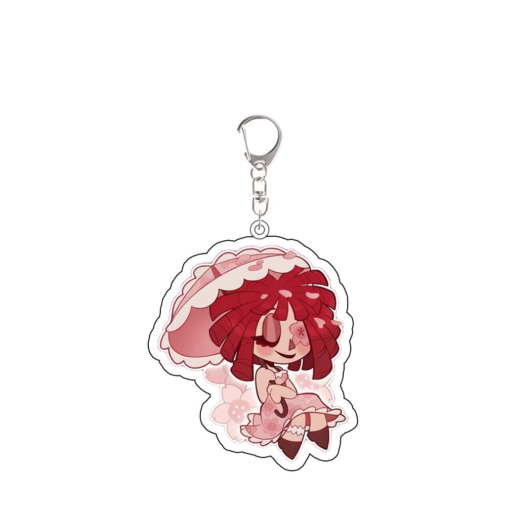 Anime Peripheral Acrylic KeyChain for TADC Pomni Jax Ragatha Gangle Zooble Kinger Exquisite Backpack Accessories Festival Gift