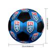 Pallone da Calcio Olympique Lyon Taglia 5 Colorato Cucito a Macchina PVC Pronto per la Competizione Resistente Alta Rimbalzabilità