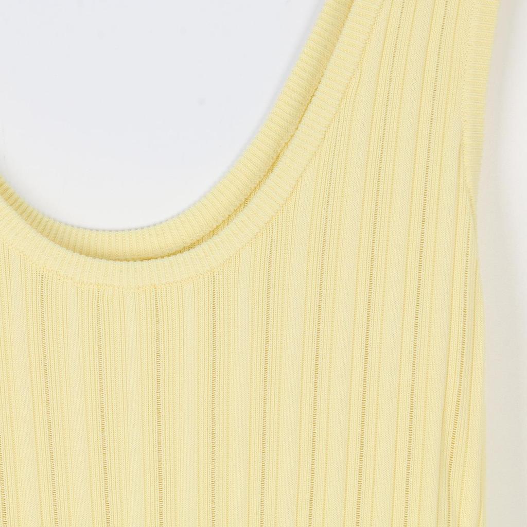 2025 Sommer Sexy Taillenbetontes Ärmelloses Spaghetti-Träger Strickkleid für Damen