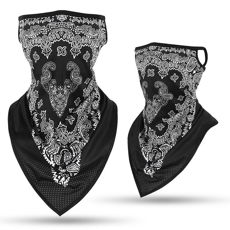 Ice Silk Sun Protection Motorcycle Riding Headband