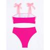 Pink Sexy Bikinis 2026 Swimsuits Women Swimwear Push Up Female Beach Swim Wear Bathing Suits Brazilian Bikini Set Pool Bather