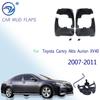 Car Mud Flaps For Toyota Camry Aurion XV30/40/50 Corolla Altis Yaris Vitz Vios Limo Mudflaps Splash Guards Mudguards