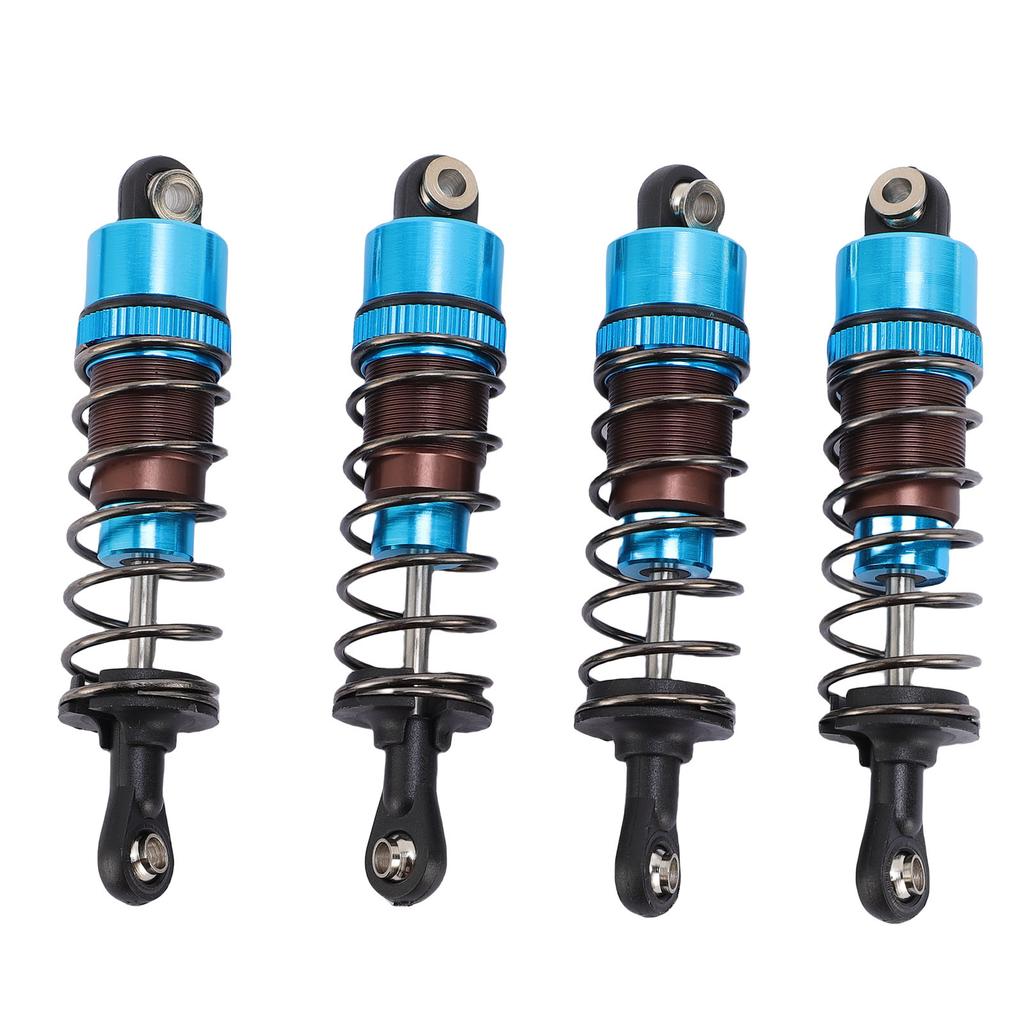 4Pcs RC Shock Absorber Aluminum Alloy Lightweight 1 10 Remote Control Cars RC Shock Damper 70mm Blue