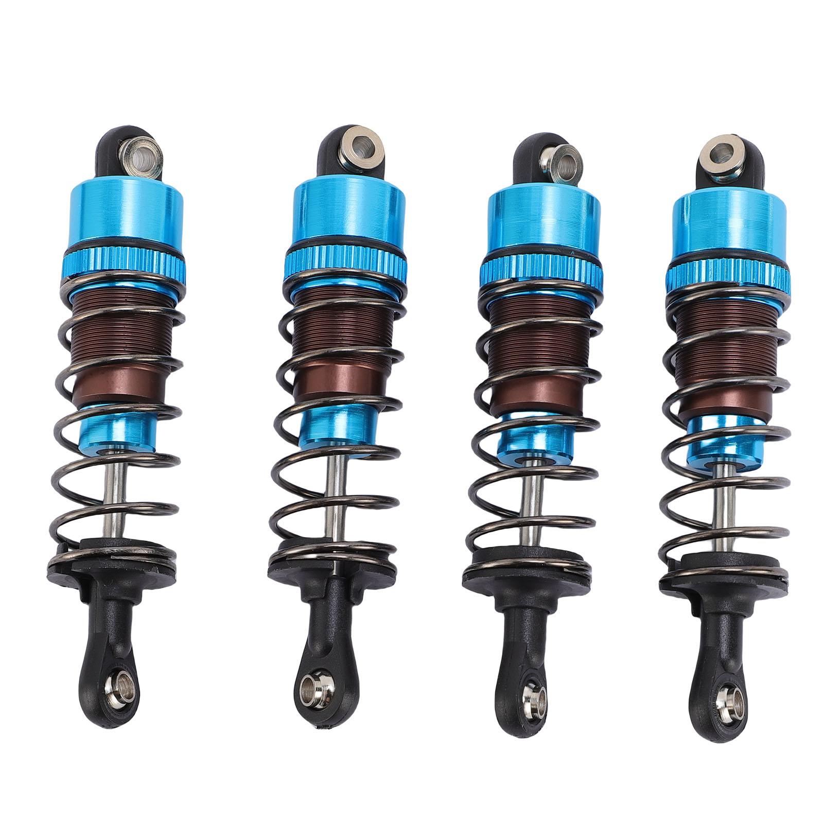 

4Pcs RC Shock Absorber Aluminum Alloy Lightweight 1 10 Remote Control Cars RC Shock Damper 70mm Blue синій