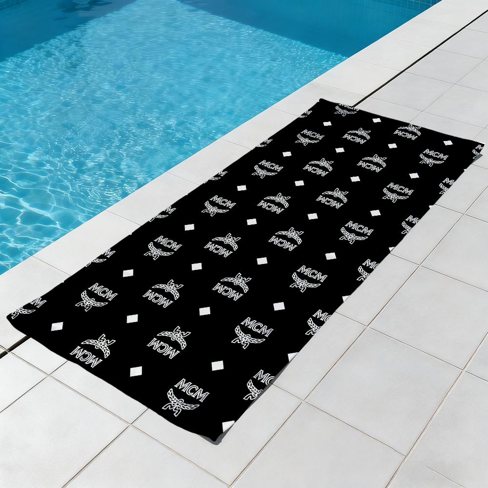 Logo Fashion M-M-MCM-ES Cool Towel Beach Quick Dry Soft Pool Towels Gift for Travel Gym Shower Camping sports