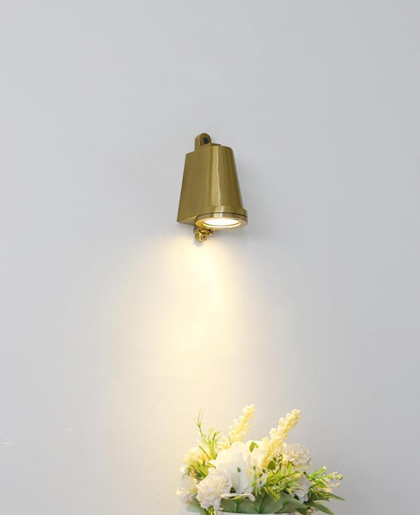 Aplique Sakura, Iluminación Náutica, Estilo Antiguo, Iluminación Exterior Elegante, Impermeable, Iluminación de Pared Retro, Lámpara de Pared, Iluminación para la Entrada,