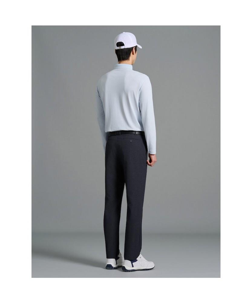 BEANPOLE GOLF [Heritage] Men'S Cooling Pique Long Sleeve T-Shirt - Sky Blue