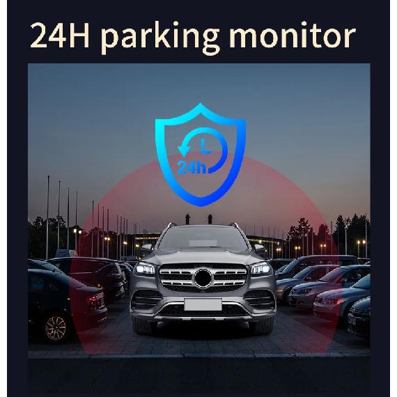 2K 4G 3Inch Dashcam with Dual Lens Record Wifi Gps Tracking Fit Remote Live Video Check On Phone 12-24v Power Supply Car Camera