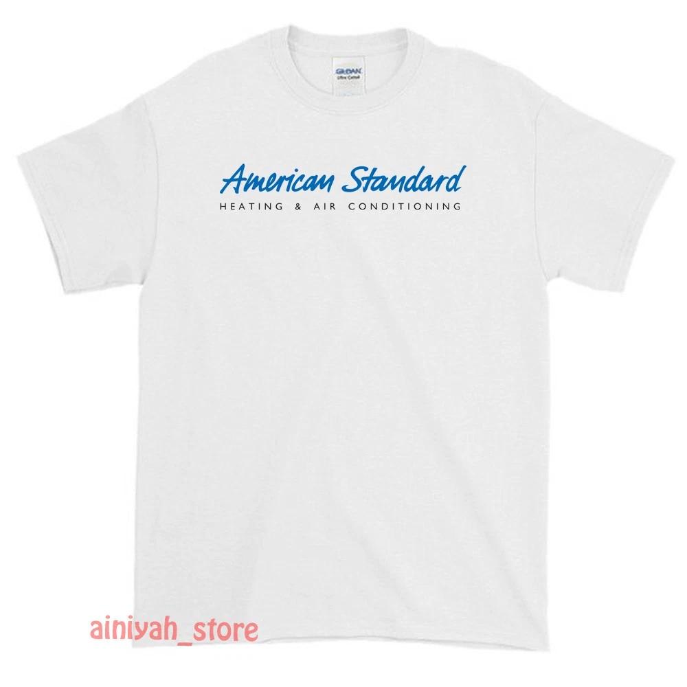 

American Standard Heating & Air Conditioning Logo Funny T shirt USA Size S-XXL 4XL