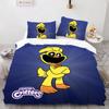 3D Print Game S-Smiling Critters Bedding Set Boys Girls Twin Queen King Size Duvet Cover Pillowcase Bed Boys Adult Home Textiles