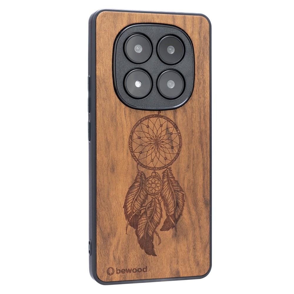Bewood Wooden Case for Xiaomi Redmi Note 14 Pro 5G Dreamcatcher Imbuia