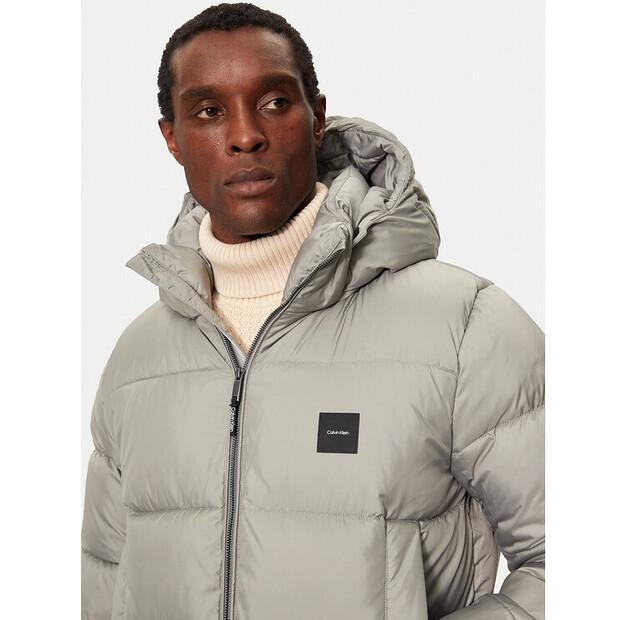 Calvin Klein K10K113476 Gray Regular Fit Down Jacket