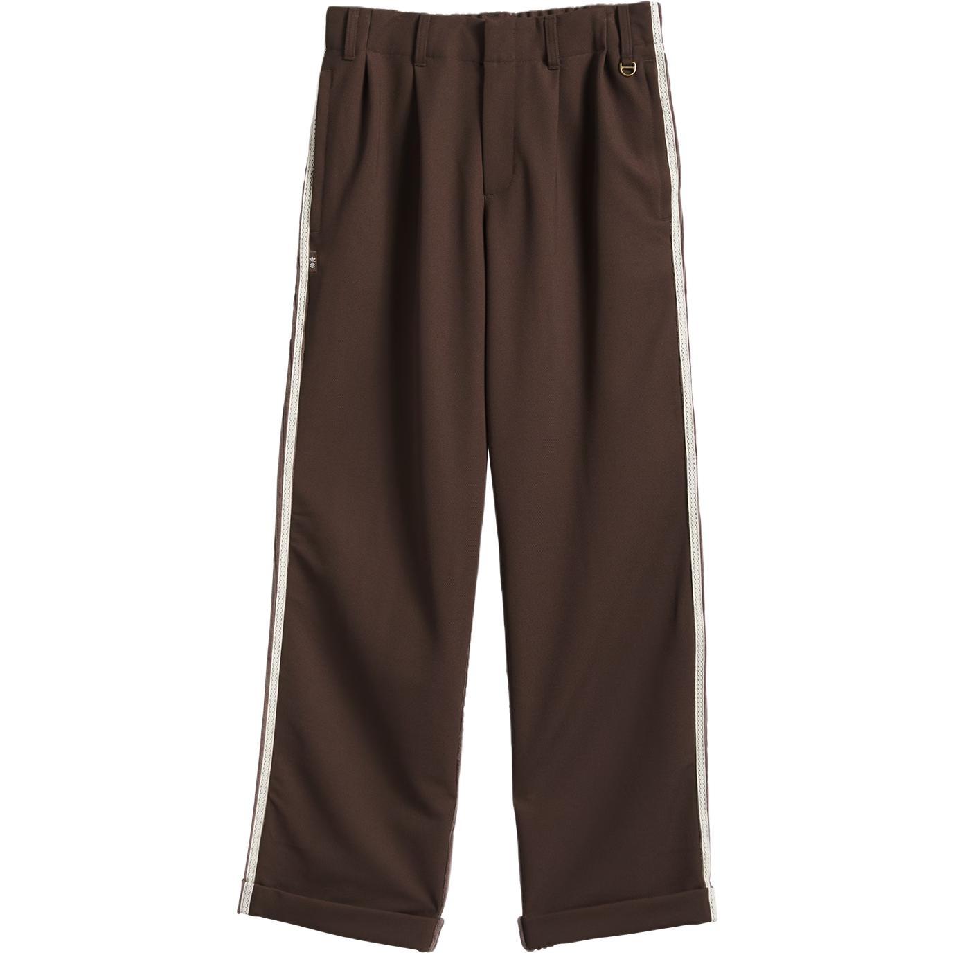 adidas x CLOT Suit Pant Asia Sizing Dark Brown Men s JM2829 S