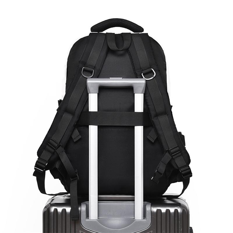 Large Capacity Backpack Junior High School Student Schoolbag Unisex Computer Bag Travel Backpack