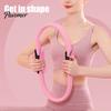 Elastisches Widerstandsband Pilates-Ring Anti-Rutsch-Griff Beckenbodenmuskeltrainer Oberschenkel-Workout-Toner Damen-Kreis Heim-Fitnessstudio Fitnessgeräte