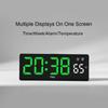 Multifunktionale digitale LED-Uhren Temperaturanzeige Tischuhr Neue elektronische Wanduhr
