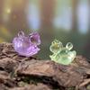 50Pcs Luminous Horse Figures Glowing At Night Action Figure Mini Micro Landscape Miniatures Diy Garden Decoration Gifts