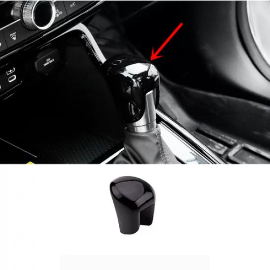 Bright black Gear Shift Knob Cover Trim 1pcs For Honda CRV CR-V 2024