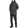 Adidas Terrex Xploric Series Outdoor Windproof Breathable Comfortable Waterproof Windbreaker Men Jackets Black IX7937