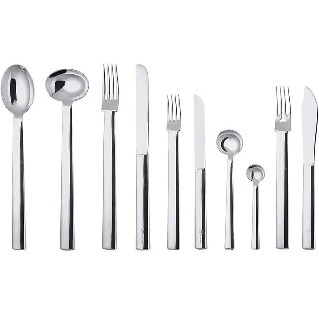 Set of Dessert Forks Alessi, Round Model, 6 Pcs (JH01/5)