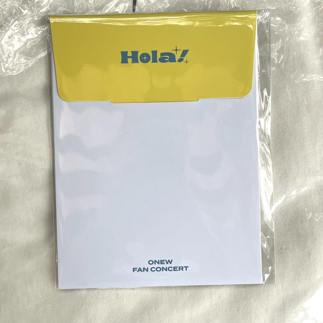 

[Б/У] SHINee Onew Hola! Корейская открытка с сольного концерта C вер.