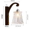 Modern Glass Pendant Light for Bedroom Kitchen Dining Room Hanging Lamp LED Flower Luminaire Chandelier Nordic Lighting Cafe Bar