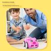 Remote-controlled Induction Car with Intelligent Obstacle Avoidance,Following,Line-tracing,Drifting,Charging Capabilities Children's Electric Toy Car