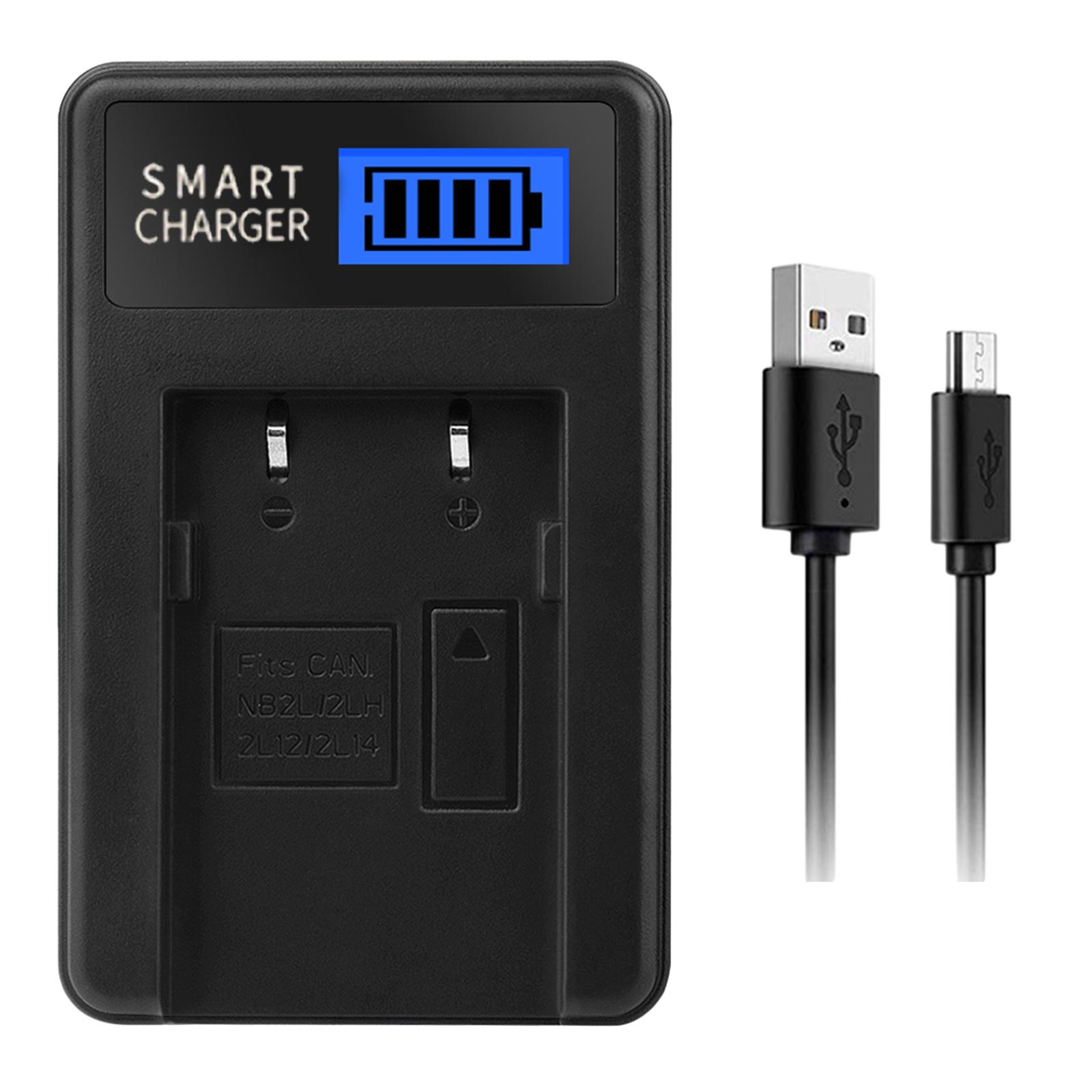 

Тонкое и легкое зарядное устройство USB NB2L для камер с ЖК-экраном для камер Canon Elura 85 90 MV800 800i Easy Power