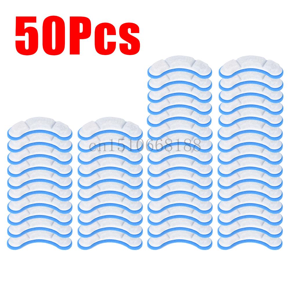 5-50 Stück Katzenbrunnen Ersatzfilterelemente Aktivkohlefilter für Haustier Trinkschale Automatischer Trinkspender