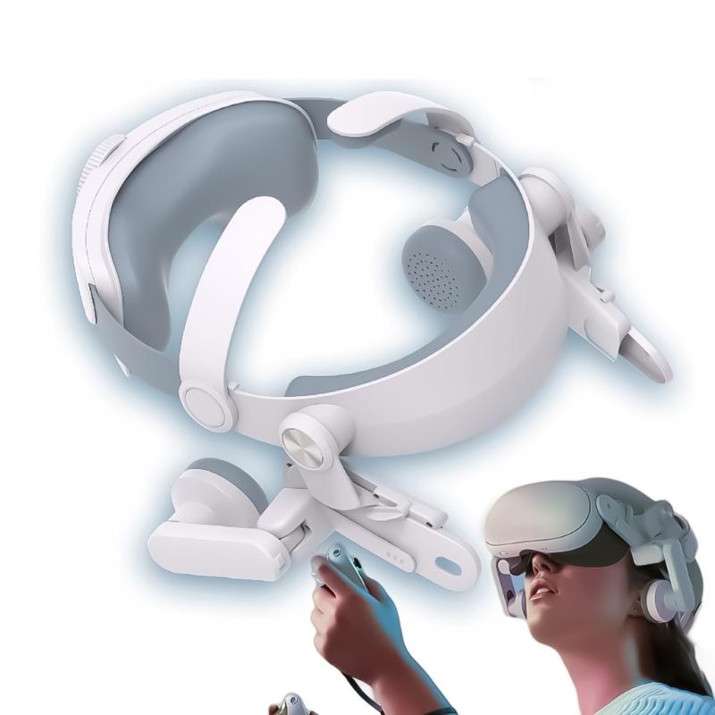 Dekompresní hlavový popruh pro VR brýle Q 3, náhrada hlavového pásku, vyvážení hmotnosti, VR pokrývka hlavy, zvyšuje pohodlí