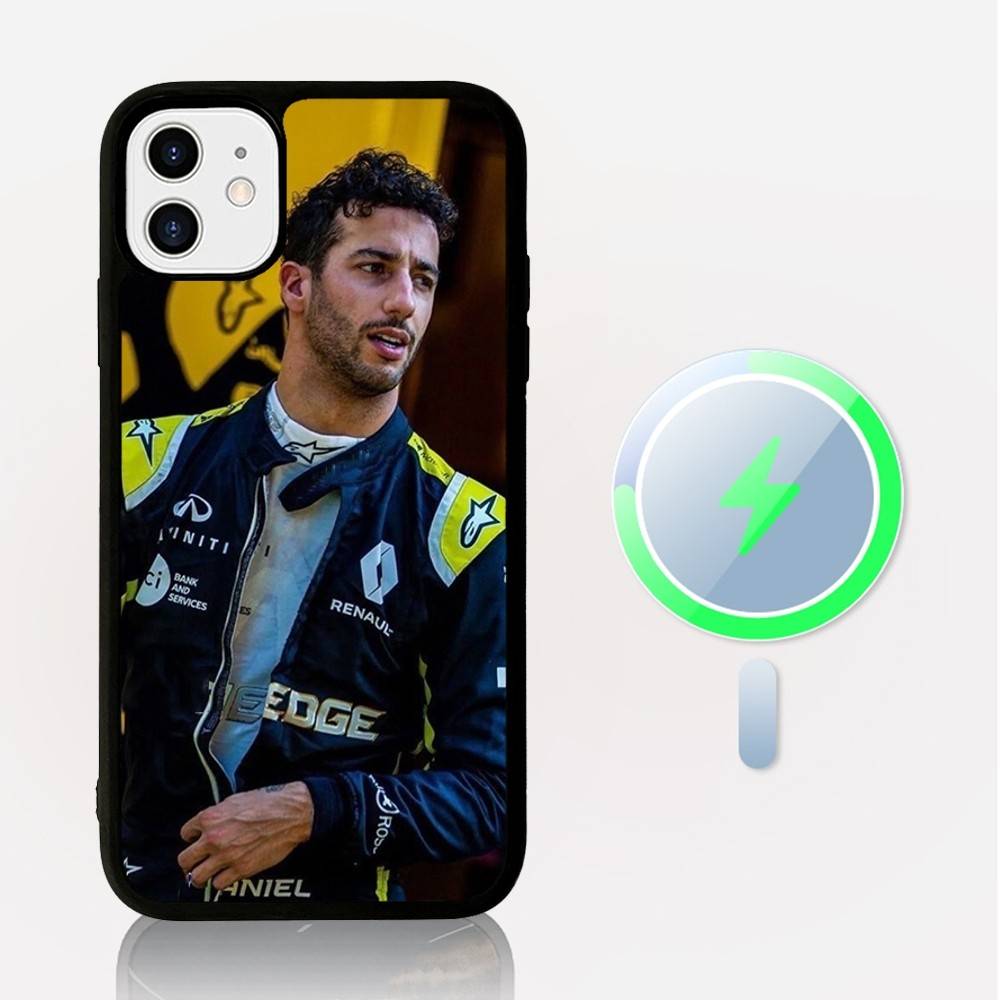 D-Daniel R-Ricciardo 3 Phone Case Magnetic Case For IPhone 17 16 14 13 12 11 15 Pro Max Plus For Magsafe Wireless Charge Cover