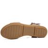 Women's Korean Style Wedge Sandals - Genuine Leather, Non-slip, Suede High Heel Platform, Fashionable Summer Footwear