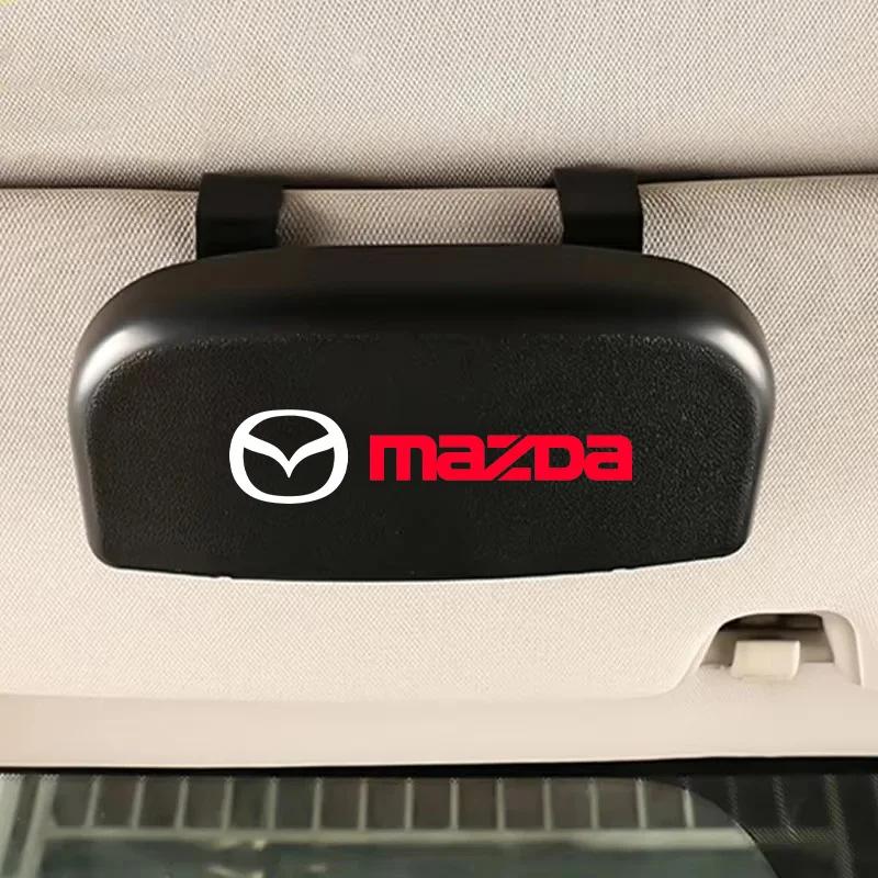2025 Hot Sunglasses holder Car Glasses Case Car interior accessories Car Decorating For Mazda Skyactiv 3 6 Axela Atenza CX 5 CX3