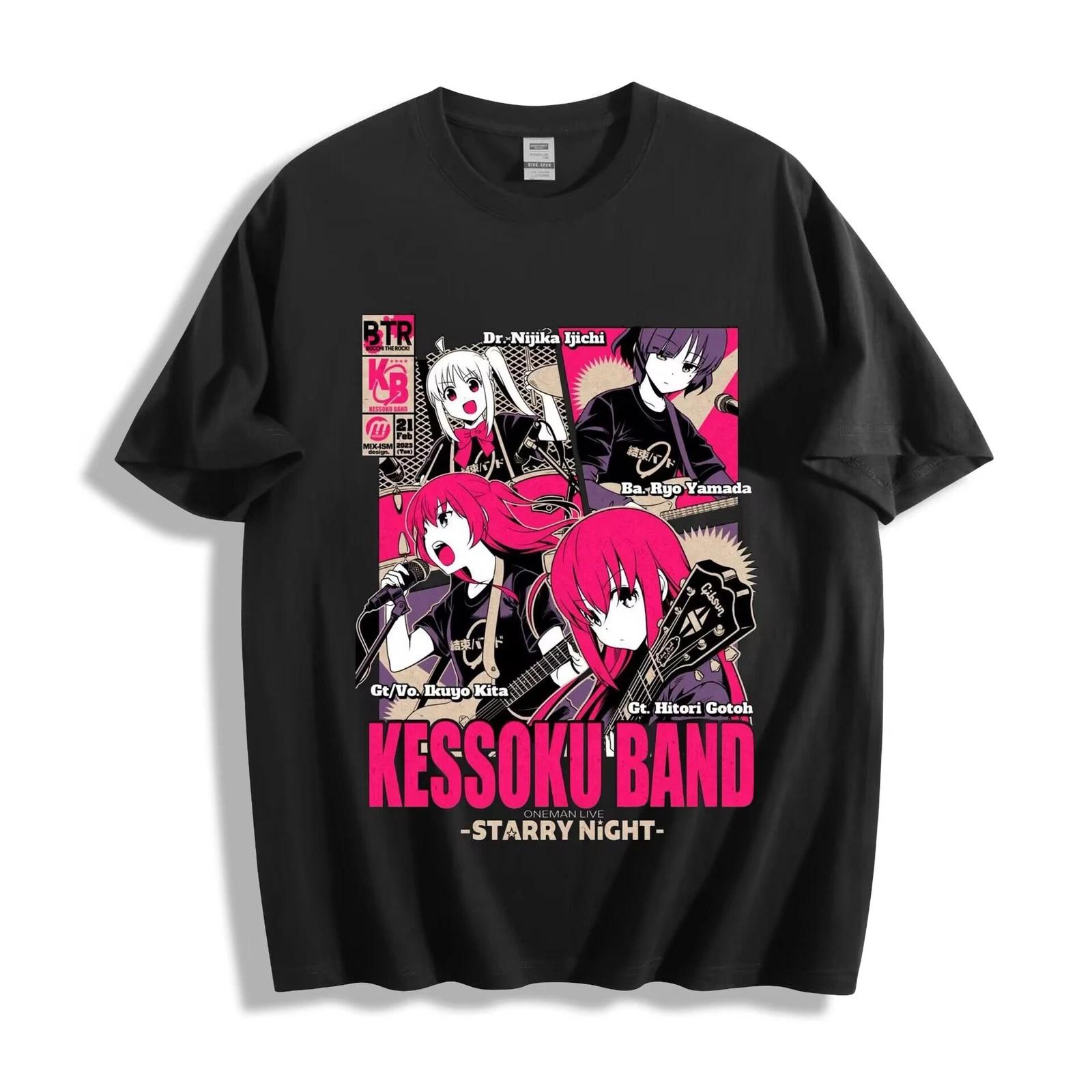 Bocchi the Rock! Kessoku Band Concert Poster T-Shirt XL
